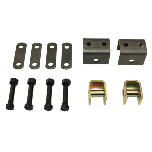 RAParts One (1) New Trailer Spring Hanger Repair Kit for Single Axle Double Eye