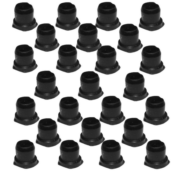 RAParts One 25-Pack of New Brake Bleeder Screw Caps or Grease Zerk Fitting Caps