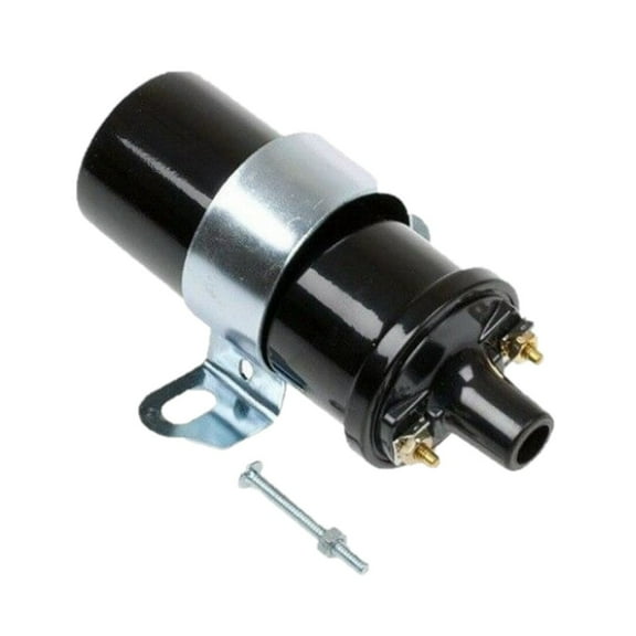 RAParts One New 6 Volt Ignition Coil with Bracket Fits John Deere Tractors 320, 330, 420, 430, 440, 520, 530, 620, 630, 720, 730 +