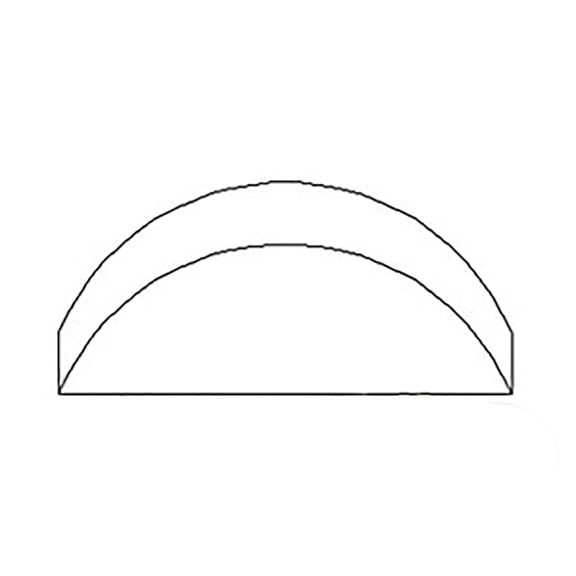 RAParts One New Replacement A-WK35 Woodruff Key 5/16" x 2 1/8"