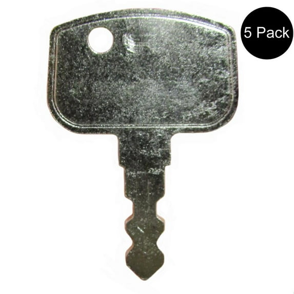 RAParts PL501-68920 (5) Ignition Keys Fits Kubota RTV UTV Utility Vehicles B BX F GR ZD RTV500 RTV900