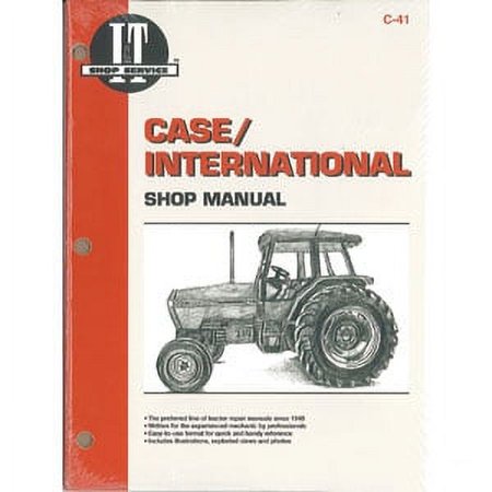 RAParts R1413 I & T Shop Manual Fits Case-IH