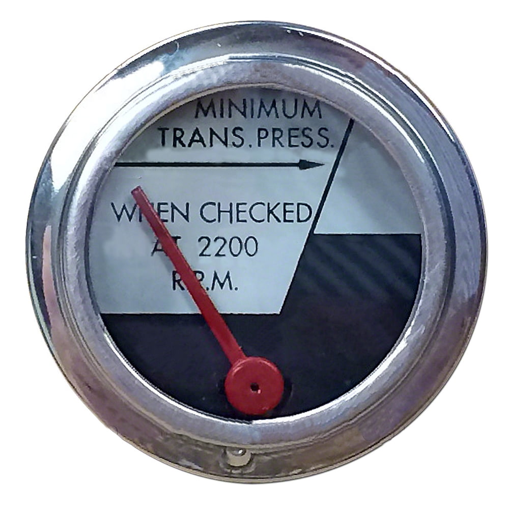 RAParts R34259 Transmission Oil Pressure Gauge Fits John Deere 2510 500 600 3020 4020