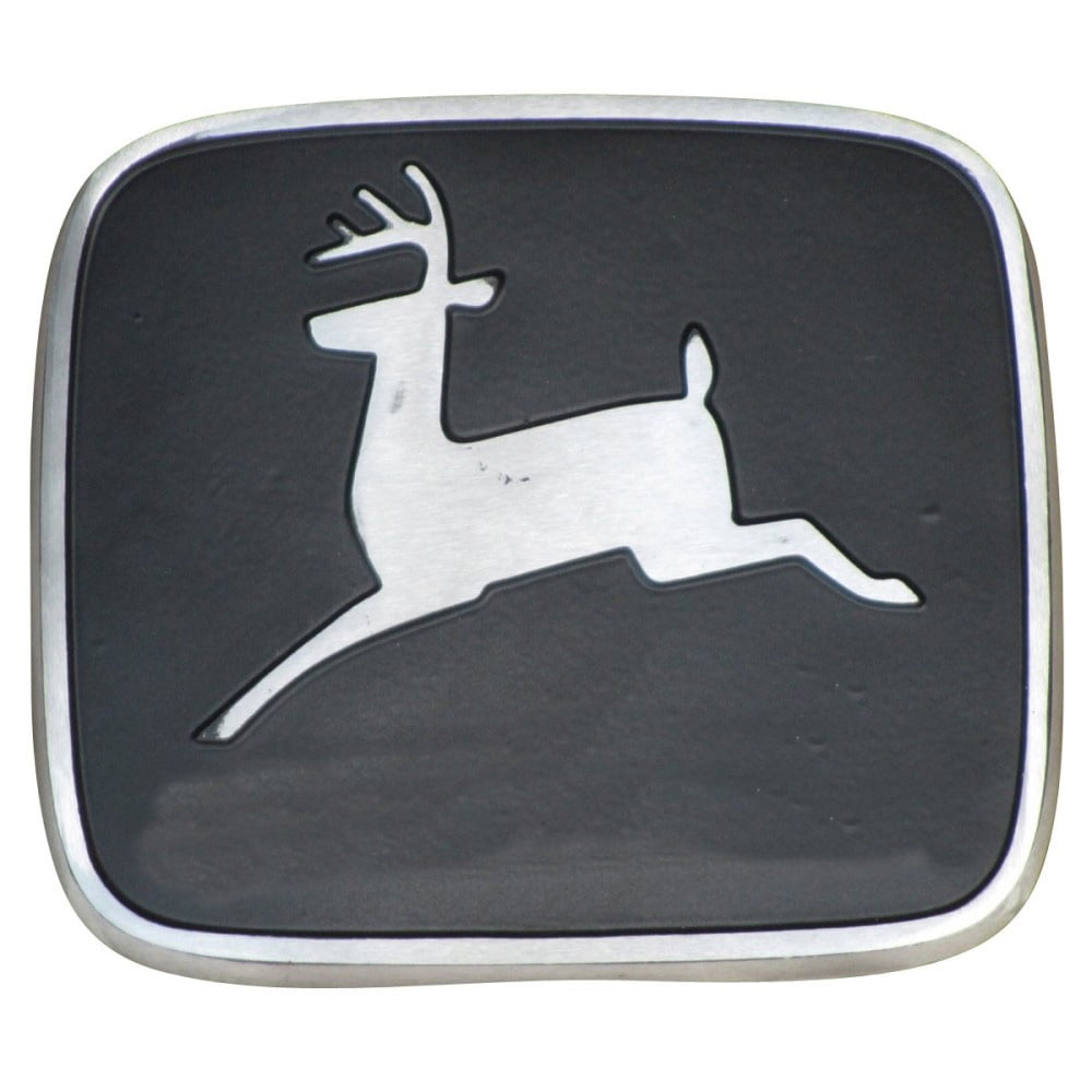 RAParts R67027 One New Metal Emblem Fits John Deere R59991, R55213  