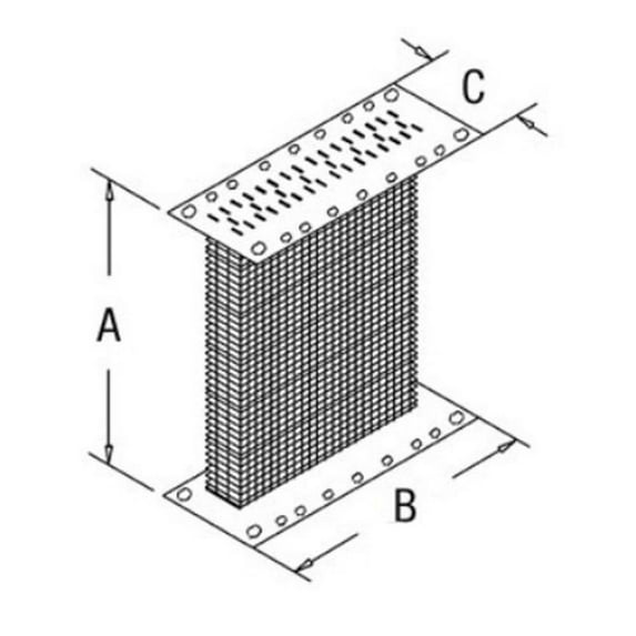 RAParts Radiator Core