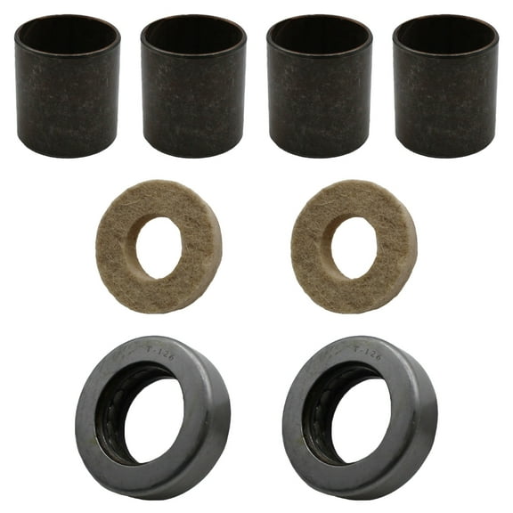 RAParts SBBSKIT01 Spindle Bushing Bearing and Seal Kit Fits Massey Ferguson 20 2135 TEA20