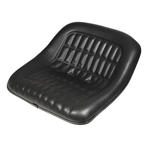 RAParts Seat 19' Stl Black Vnl Fits Ford/New Holland CS668-1V