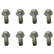 RAParts Self-Tapping Spindle Bolts GX22456 Pack of 8 Fits John Deere LA175 L118 LA165 GX20234