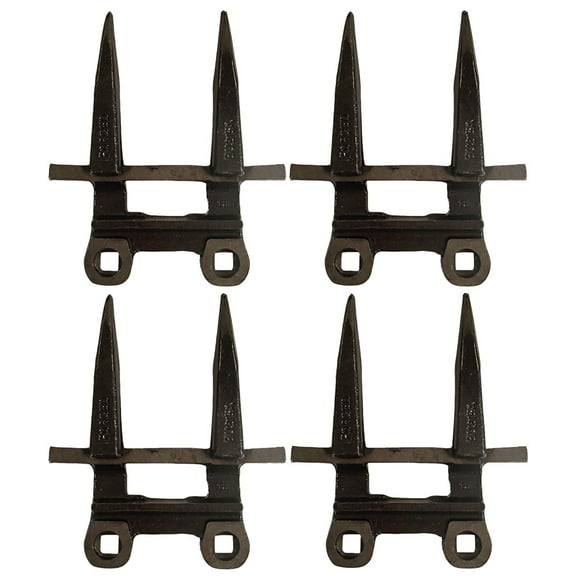 RAParts Set Of 4 Haybine Mower Conditioner Guard Fits JD Fits Massey Ferguson Fits Case IH Fits Hesston