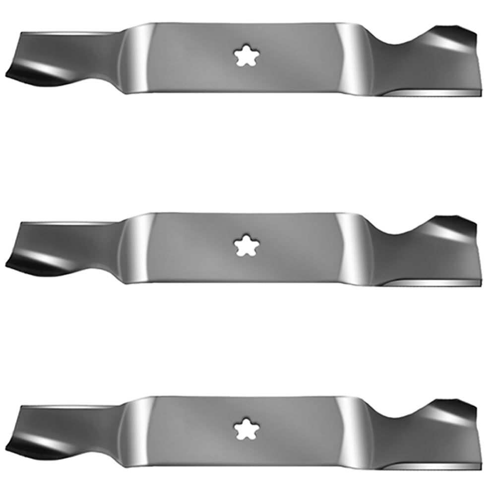 RAParts Set of (3) Mower Blades Fits Husqvarna Lawn Mower LGT2554 YTH2454 Replaces 532187254
