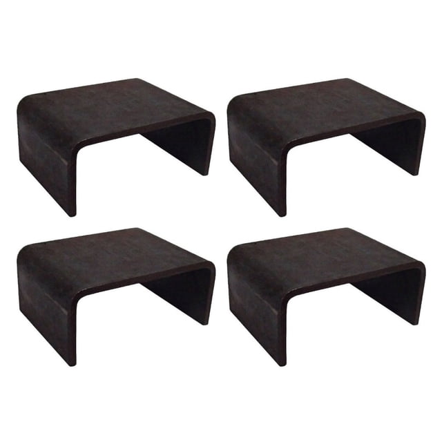 RAParts Set of (4) 6ga Heavy Duty WeldOn Stake Steel Truck Trailer