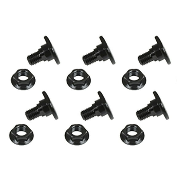 RAParts Set of 6 Disc Mower Blade Bolts with Nuts Fits Vicon Disc Mower Models AM2800, CM1700, CM216, CM217