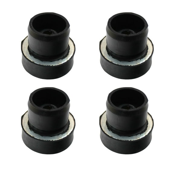 RAParts Set of Four New Engine Mounting Bushing 123/03138 123-03138 Fits JCB Backhoe Loaders 217 3C 3CX 3D 3DX 4C 4CN 4CX