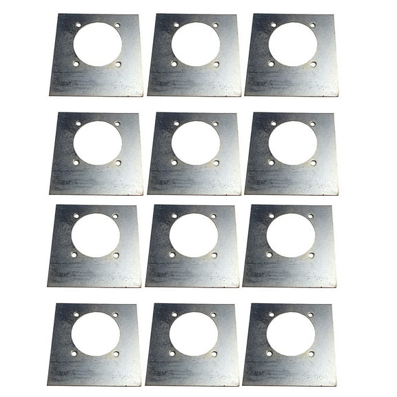 RAParts Set of Twelve 949871 Heavy Duty Backing Plates Mounting Plates for Trailers