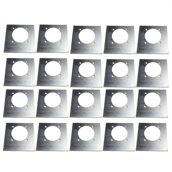 RAParts Set of Twenty 949872 Heavy Duty Backing Plates Mounting Plates for Trailers