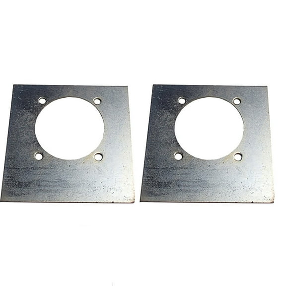 RAParts Set of Two 940224 Heavy Duty Backing Plates Mounting Plates for Trailer D Ring