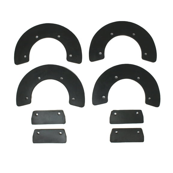 RAParts Snow Blower Rubber Paddle Set Fits HS35 1003375 1003375-A 1003391 1003391-A 7252