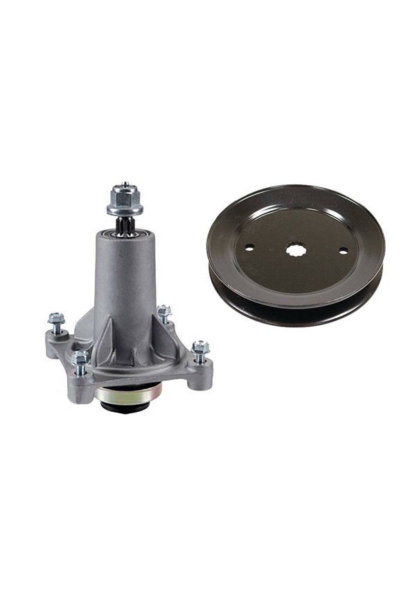 RAParts Spindle Assembly w/Pulley Fits Husqvarna GTH26V54 LGT2554 LGT2654 LGT24K54 2554