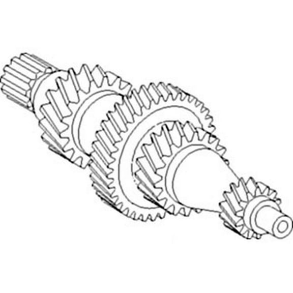 RAParts T21980 Shaft, Transmission Fits JD 1020 1520 1530 2020 2030 2040 2155 2240 2355 2440