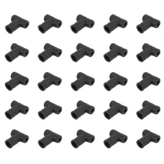 RAParts T23425 Fuel Return T Boot 25 Pack Fits John Deere Fits Oliver Fits White 163670A