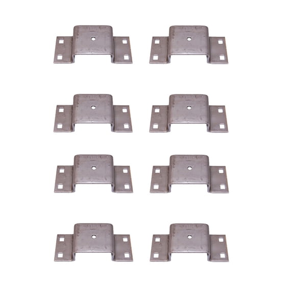 RAParts Tapered Bolt-On Stake Pocket For Trailers & Trucks 10.5 Gauge - 8 Pack-PK-BSP