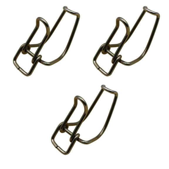 RAParts Three 3 Replacement Retaining Clips Fit Fits JCB Backhoes 580/12023 Minimizes the Risk of Wobbly Bucket Movement
