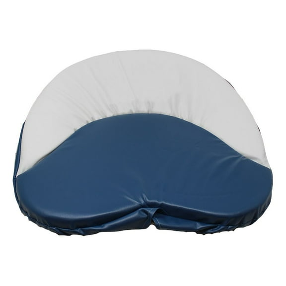 RAParts Tractor Seat Cushion Fits Ford Tractors (Blue / White) with a Steel Pan-Style Se