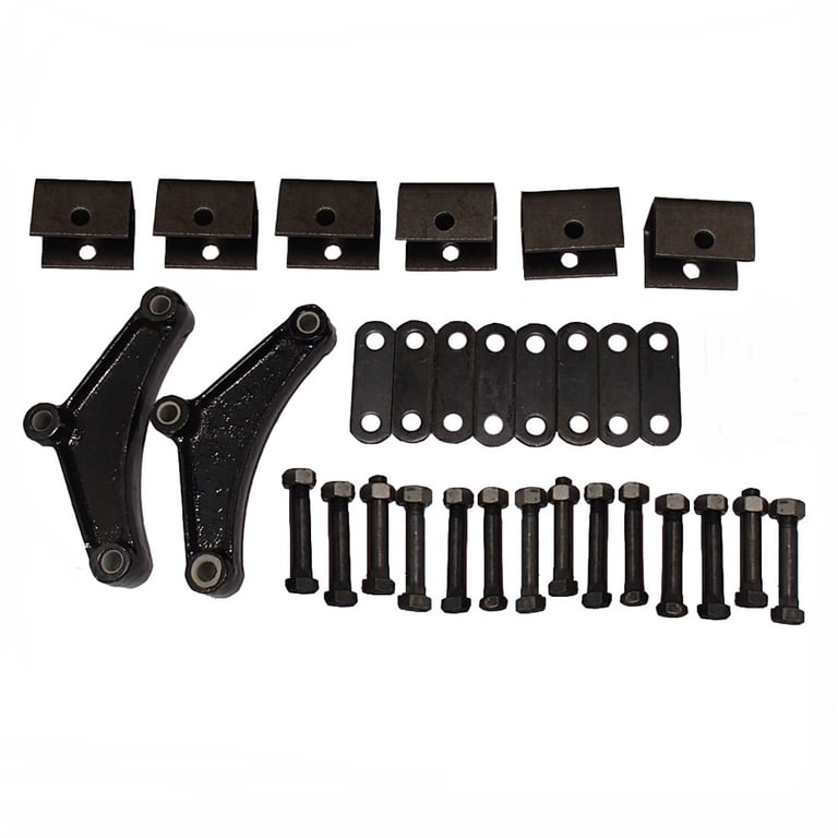 Trailer Leaf Spring Hanger Kit for Double Eye Springs Tandem Axle 2000-7000Lbs