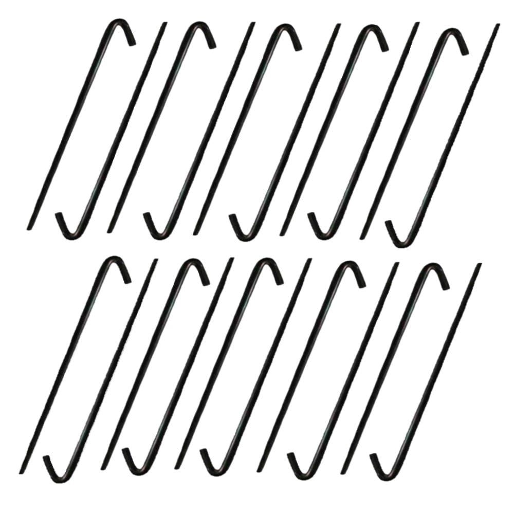 RAParts Twenty (20) New Heavy Duty Steel Anchoring Stakes 10" Long x 5/16" Thick For Tents-Tarps-Landscaping and More