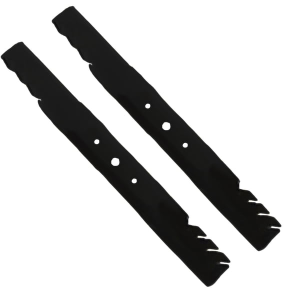 RAParts Two (x2) New Mulching Blades B1PD5045 Fits John Deere Riding Mowers L105 L108 L111 GX20249 GX20433