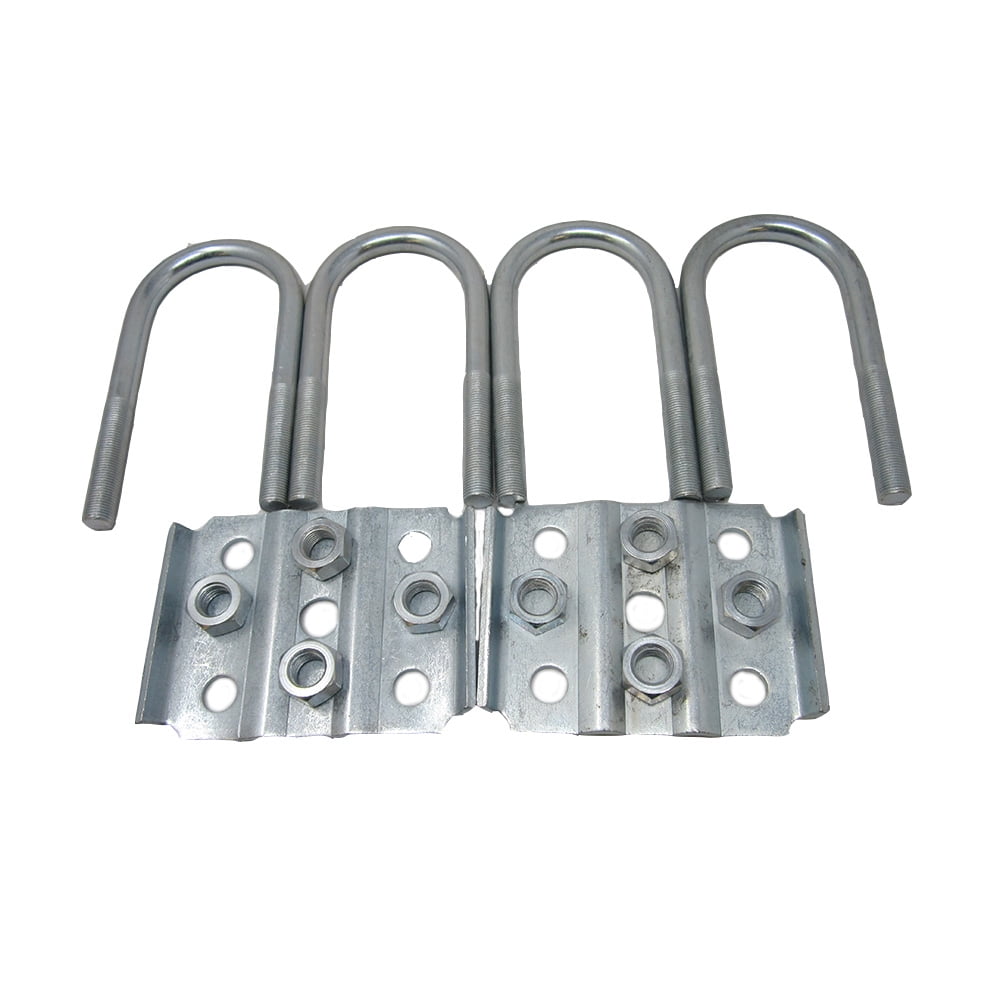 RAParts Ubolt Kit for Mounting 3,500lb Round Trailer Axles 51/2
