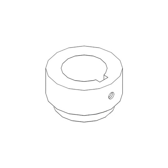 RAParts V Series Weld Hub 3/4" Round Bore HV3/4 RBV34 Keyway 3/16" x 3 3/32" Fits Universally
