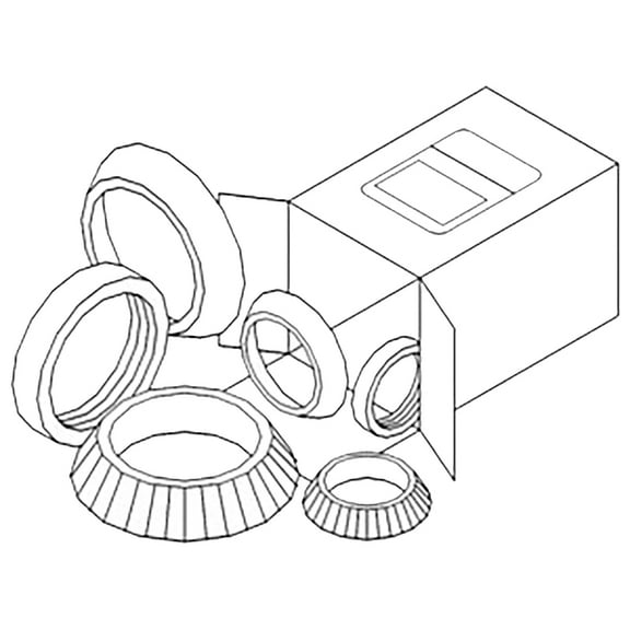 RAParts Wheel Bearing Kit Fits 1030 730 830 930 WBK-CA-4