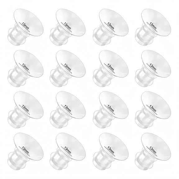RAQOE Flange Inserts 13Mm 8Pc Compatible with Etc 24Mm Wearable Breast Pump,Reduce 24Mm Tunnel Down to Correct Size