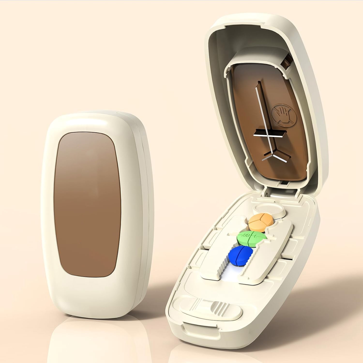 RAQOE Pill Cutter Splitter for Small and Tiny Pills, Anti-Slip Silicone ...