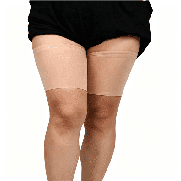 RAQOE Thigh Compression Sleeves - Unisex Hamstring Compression Sleeve for Quad & Groin Pain Relief, Thigh Brace & Wrap for Recovery, Ideal for Running, Sports & Injury, 1 Pair