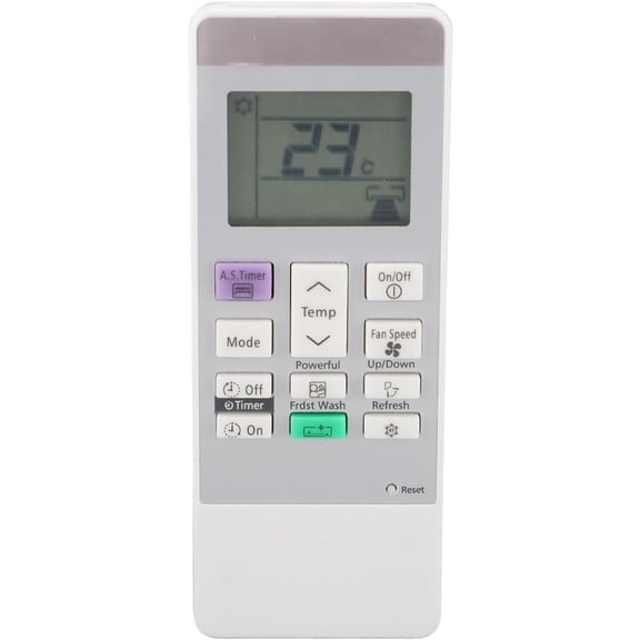 RAR MOA6 Air Conditioner Remote Controller, Ergonomic Lightweight Air Conditioner Controller Replacement for Home Use