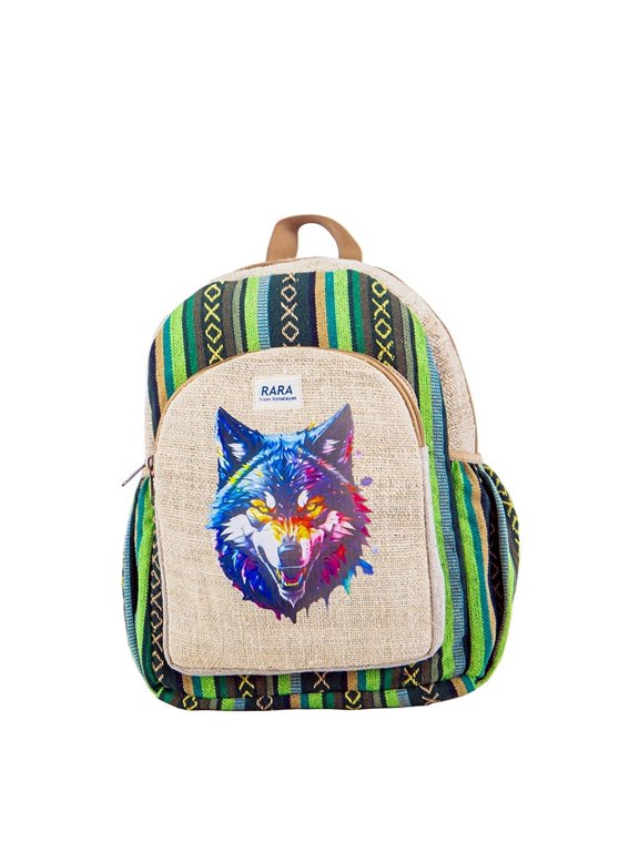 Handmade-Unique design Hemp backpack, very popular in FAIR TRADE and light weight backpack from the top of Himalayas