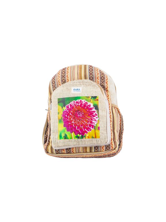 Handmade-Unique design Hemp backpack, very popular in FAIR TRADE and light weight backpack from the top of Himalayas.