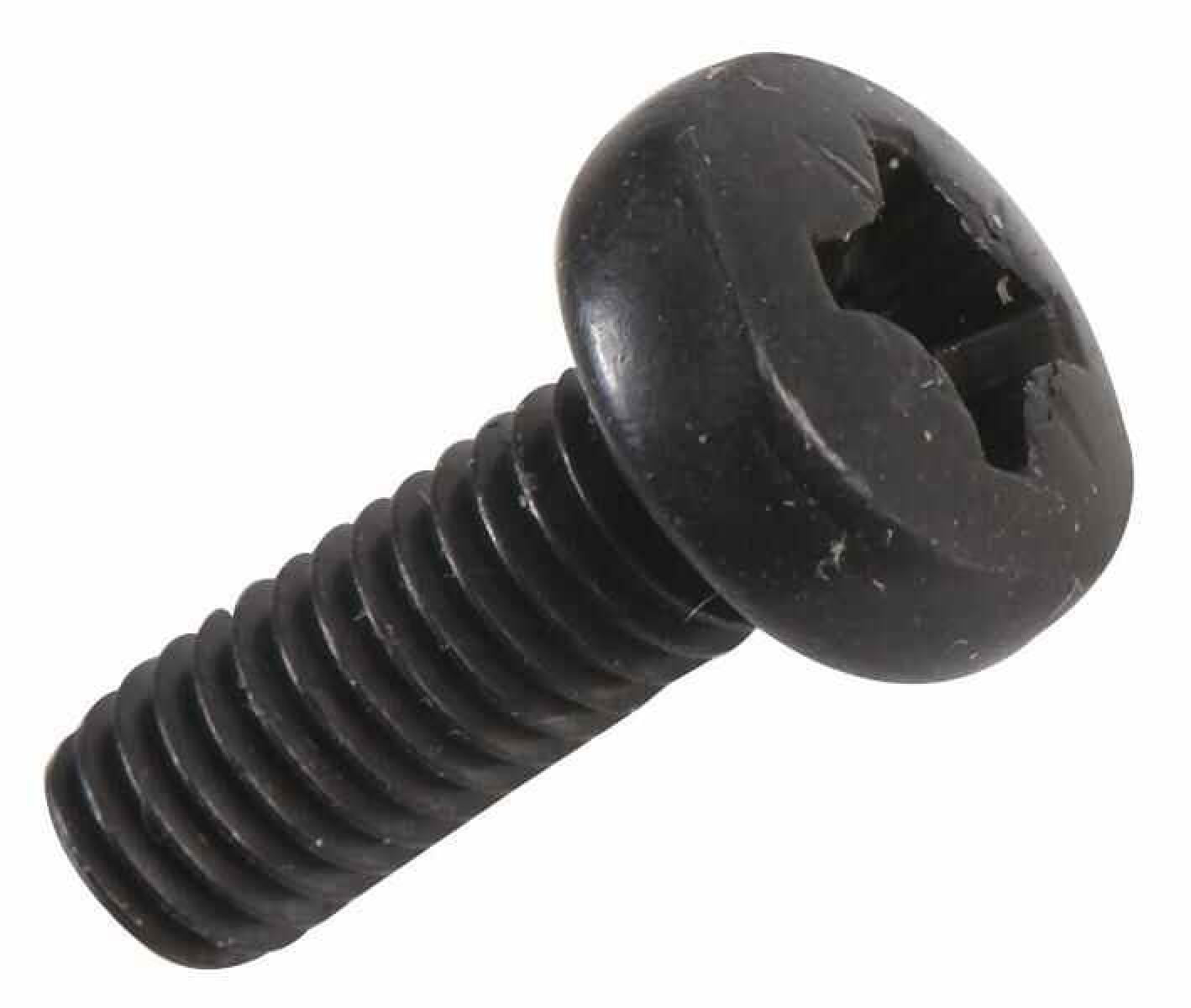 RARAION - M3 x 6mm Black Pan Head Pozidriv Machine Screws, 50 Pack