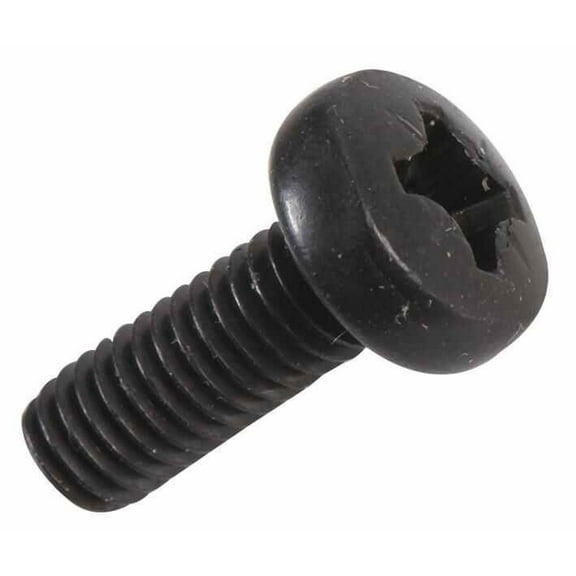 RARAION - M4 x 35mm Black Pan Head Pozidriv Machine Screws, 50 Pack