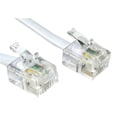 thumbnail image 1 of RARAION - White RJ11 Plug to Plug Modem Cable - 30m, 1 of 1