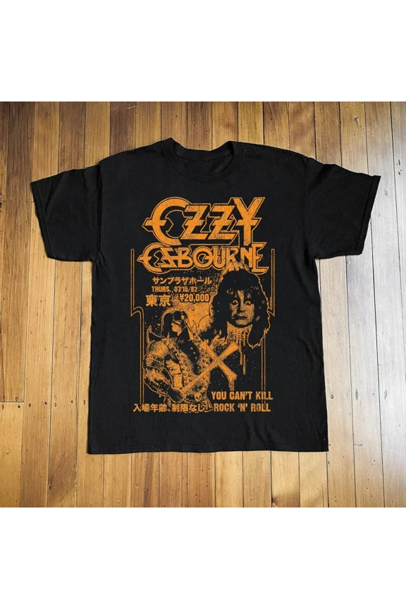 RARE 0.Z.Z.Y JAPANESE PROMO RETRO GRAPHIC T-SHIRT S-5XL