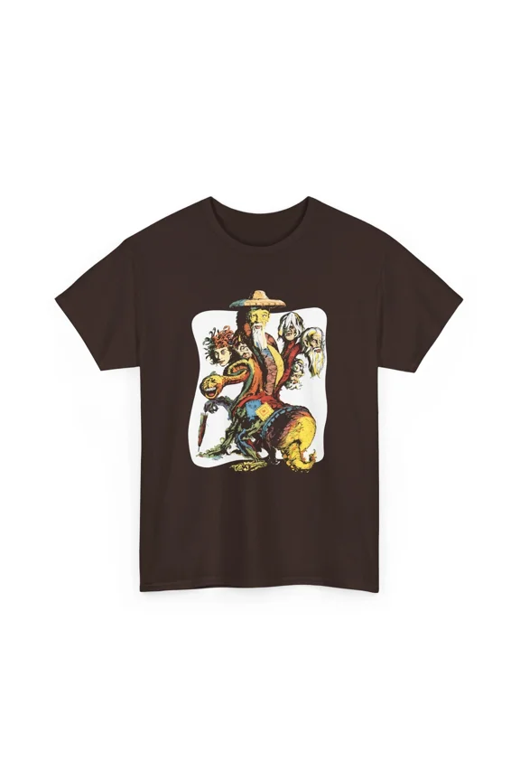 RARE 1964 western fantasy comedy 7 faces of dr. lao no font movie poster tshirt