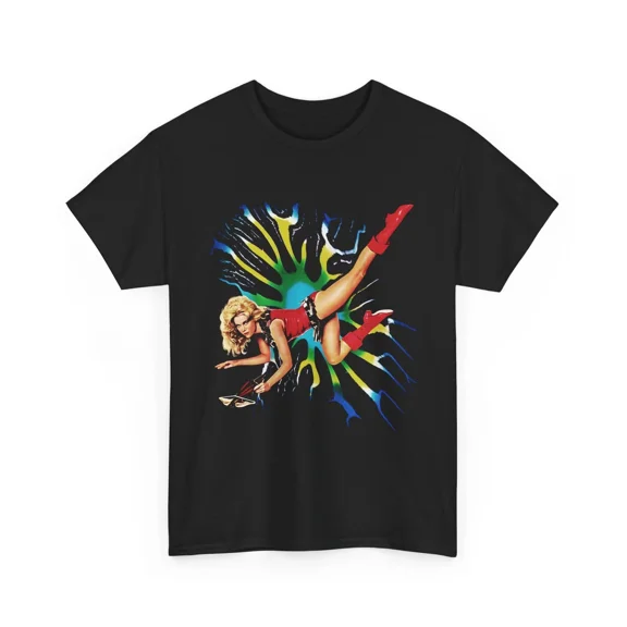 RARE 1968 barbarella japanese movie poster tshirt