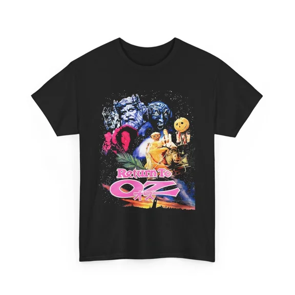 RARE 1985 return to oz japanese laserdisc cover custom tshirt