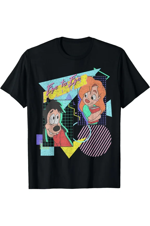 RARE A Goofy Movie Max & Roxanne Eye To Eye Forever T-Shirt All S-4XL