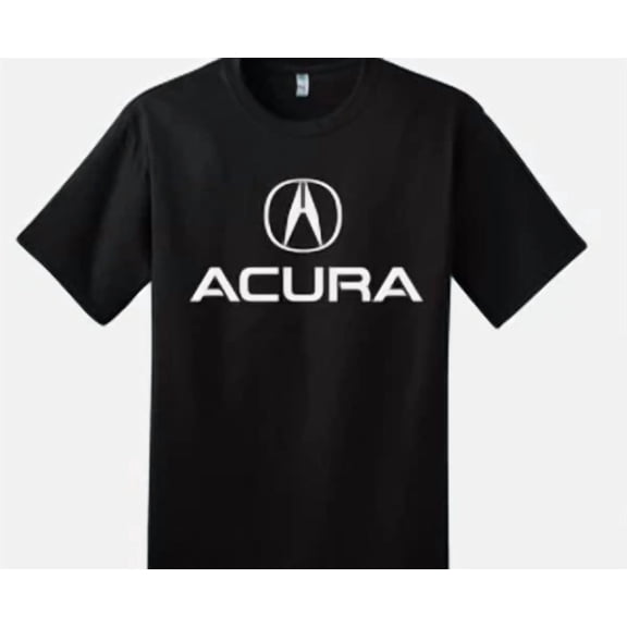 RARE ACURA BLACK T-SHIRT Logo Integra Nsx Type R Shirt Tee Automotive Jdm Motor Rsx