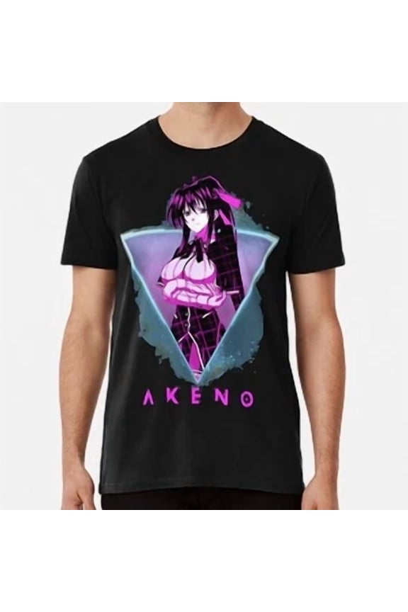 RARE Akeno Himejima Highschool Dxd 80s Anime Shirt S to 5XL Made in the USA T-Shirt
