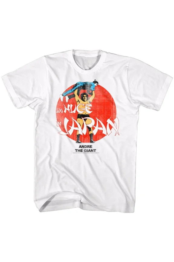 RARE Andre The Giant - Huge - Short Sleeve - Adult - T-Shirt